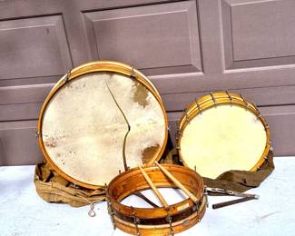Carl Fischer Wooden Drum Set Shells