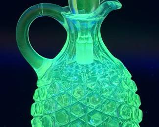 Glass Cruet With Stopper #2