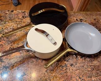 (2) Caraway Home Pots & Pan