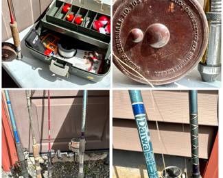 Weber Henshall No 104, Other Rods & Tackle