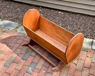 Wooden Rocking Cradle