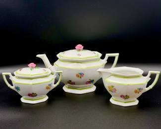 Antique Czechoslovakian Tea Set