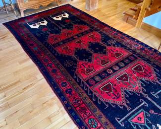 Antique Bijar Rug — Hand Knotted Wool Velvet