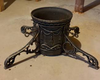 Antique Cast Iron Christmas Tree Stand