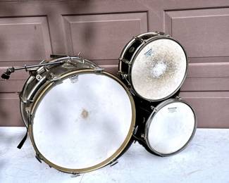 Ludwig & Gretsch - Three Piece Drum Set