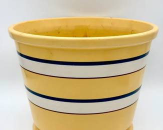 Yellow Ware Planter