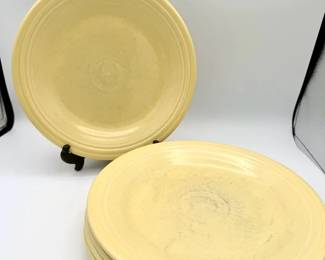 (5) Fiestaware Dinner Plates