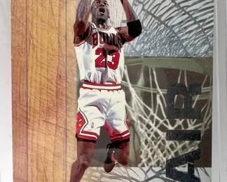 Michael Jordan Fleer Chicago Bulls Basketball Trading Card