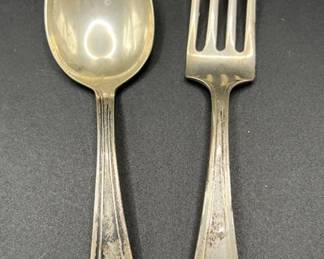 Gorham Sterling Silver Fork & Spoon