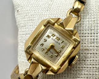 Gruen 10K Gold Filled Women’s Watch