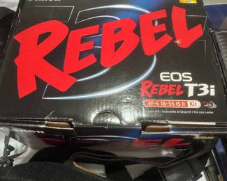 Rebel T3i camera