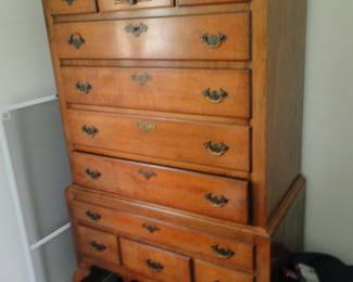 Highboy vintage dresser