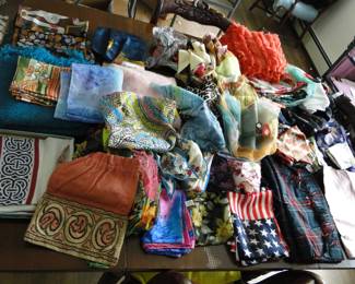 Vintage and newer Scarfs