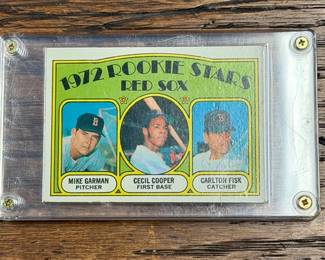 Carlton Fisk Rookie Card