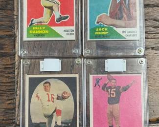 Frank Gifford, Bart Starr, Billy Cannon, Jack Kemp