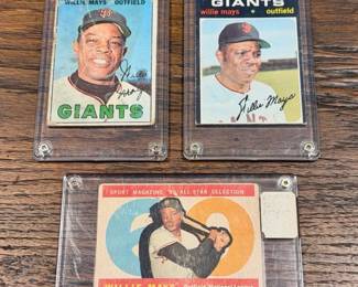 Willie Mays cards
