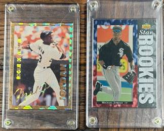 Michael Jordan baseball cards