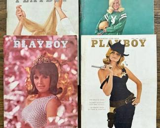 Vintage 1960s Playboys