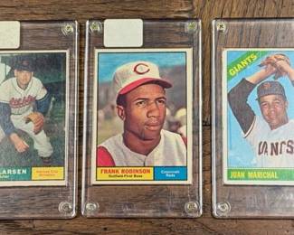 Don Larsen, Frank Robinson, Jaun Marichal