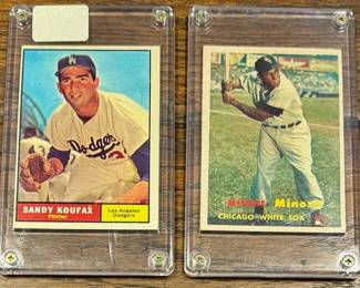 Sandy Koufax, Minnie Minoso