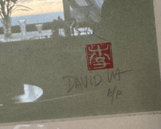 $2000, David Lee "Mountain Lake" Signed Artist Proof 