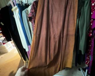 Stanley Korshak Suede Jacket with Black Lining