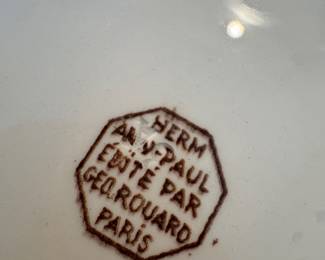 Hermann-Paul Ceramic Plate for Geo Rouard Paris