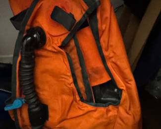 Orange Nylon SCUBA Buoyancy Control Device