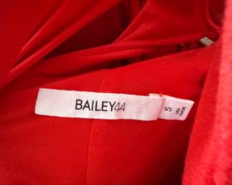 Red Jersey Knit Stretch Garment by Bailey44