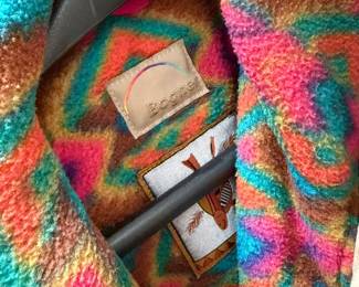 Bogner Patterned Sherpa Fleece Jacket