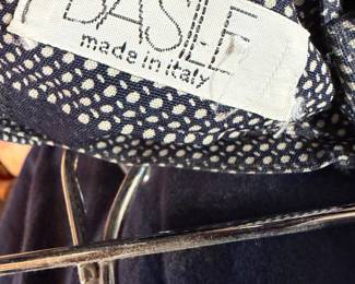 Basile Made in Italy Polka Dot Printed Blouse