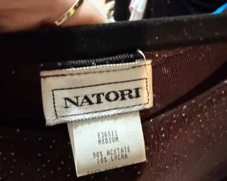 Natori Shimmer Knit Acetate Lycra Top