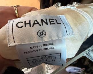 Chanel Autumn 2000 Collection Garment Made in France