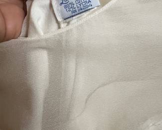 Cotton Blend Ribbed Knit Garment