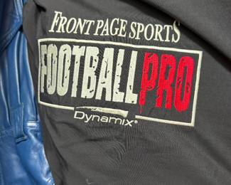 Cotton Graphic Tee Front Page Sports Football Pro