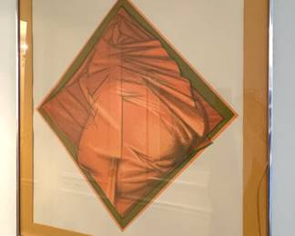 $1,900, John Carl Heywood 1970 Signed & Numbered Abstract Serigraph 20/100 Large Framed Gallery Art
