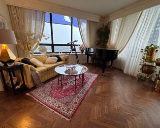 Polished Ebony Baby Grand Piano