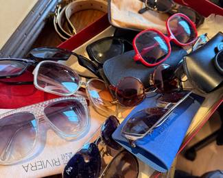 Collection of Designer and Fashion Eyewear with Cases