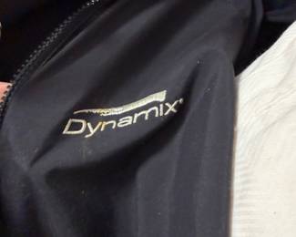 Black Synthetic Dynamix Performance Zip-Up Jacket