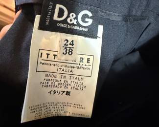 D&G Dolce & Gabbana Wool Blend Italian Trousers