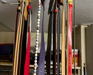 Collection of Designer and Fashion Leather Belts