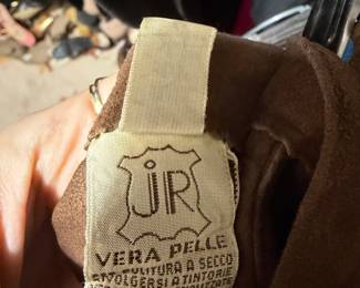 Italian Brown Suede Leather Jacket