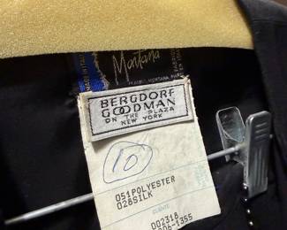 Claude Montana Silk Blend Jacket for Bergdorf Goodman