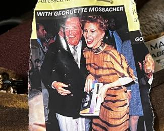 Georgette Mosbacher Newspaper Clipping Ephemera