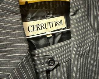 Cerruti 1881 Wool Pinstripe Italian Suit