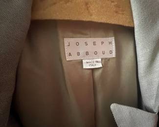 Joseph Abboud Made in Italy Grey Wool Sport Coat