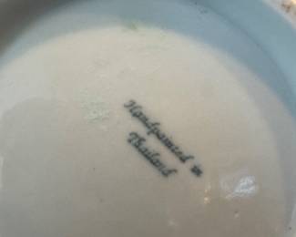 Handpainted Porcelain Bowl from Thailand