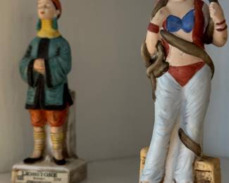 Ceramic Figurine Decanters Lionstone People of the World