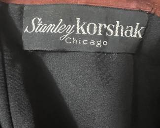 Stanley Korshak Suede Jacket with Black Lining