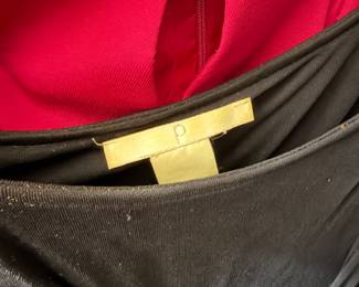 Black Stretch Jersey Top in Italian Minimalist Style
